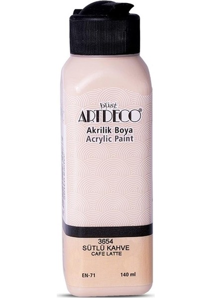 Akrilik Boya 140 ml Sütlü Kahve 070R-3654