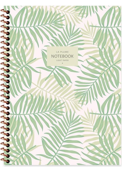 Defter 16,5X22,5 80 Yp.düz.ka Kp.spr La Plume Lea