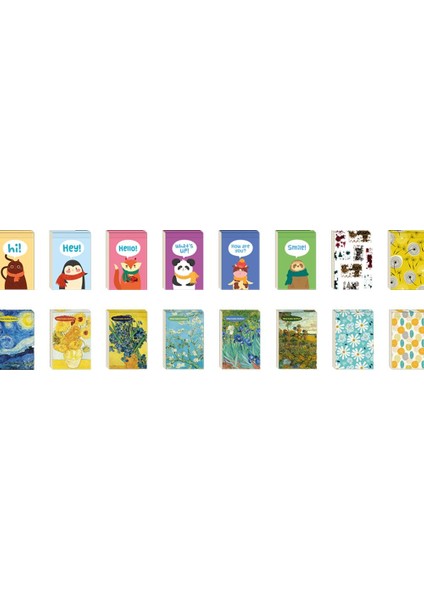 Lilamor Bloknot Minik Mutlu Mini 5x7,5 110 SYF.108 Lü
