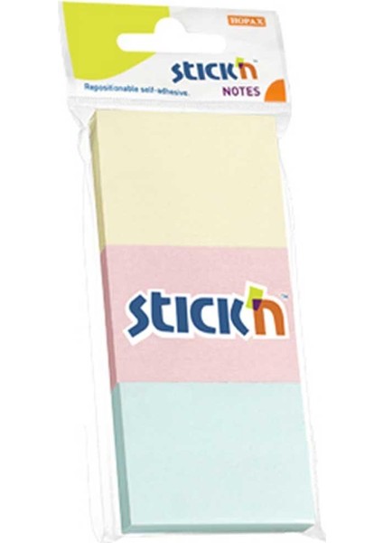 Stıckn Yapışkanlı Not Kağıdı 38X51 3 Renk 21126