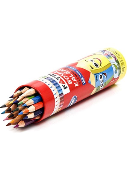 Kuru Boya Metal Tüp Kutu Tam Boy 36 Renk Kalemtraş Hediyeli 33190