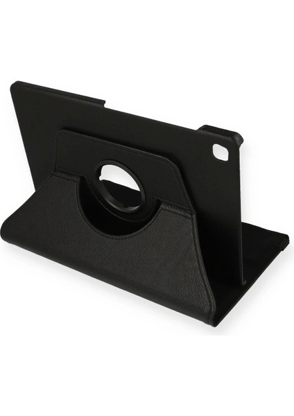 Samsung Galaxy T720 Tab S5E 10.5 Kılıf 360 Tablet Deri Kılıf - SIYAH-(5796)