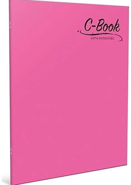 Dikişli Plastik Kapak Defter C Book A4 60 Yp Kareli 6901