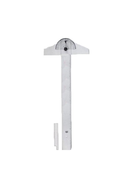 T Cetvel Oynar Başlı Mika Ince Bizote Minkale Başlık Akrilik 110 cm 1210