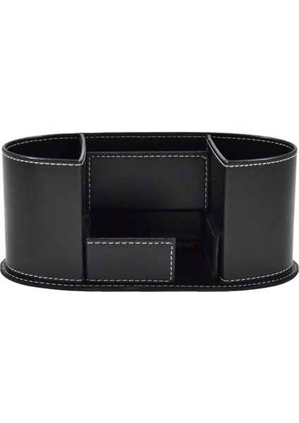 Masa Üstü Kalemlik 4 Bölme Suni Deri Dk-27