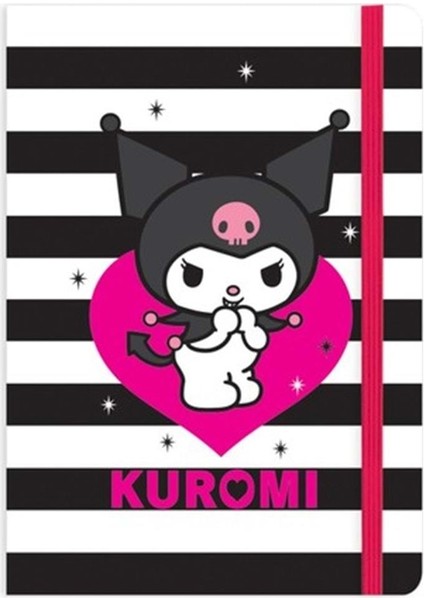 Spiralli Sert Kapak Defter Kuromi A5 80 Yp.çiz.