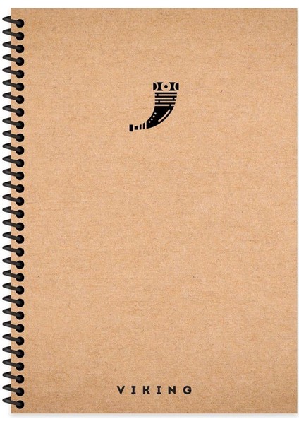 Spiralli Sert Kapak La Plume Viking 17X24 100 Yp Çizgili