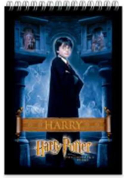 Bloknot Spiralli 1 Harry Potter A7 42 Yp Çizgili 140100-07