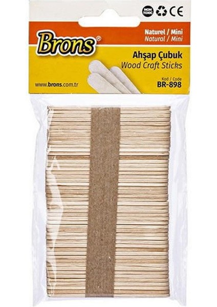 Dil Çubuğu Naturel Mini BR-898