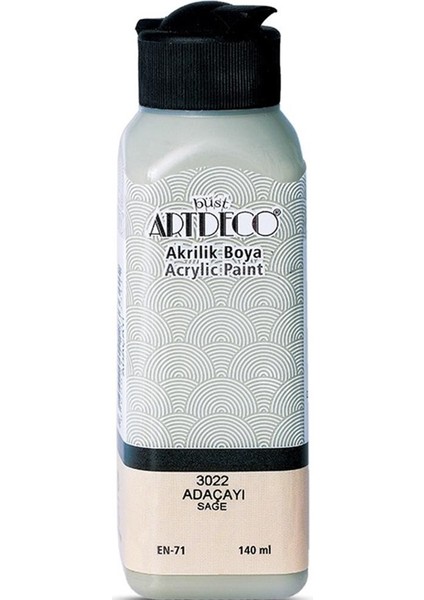Akrilik Boya 140 ml Adaçayı 070R-3022