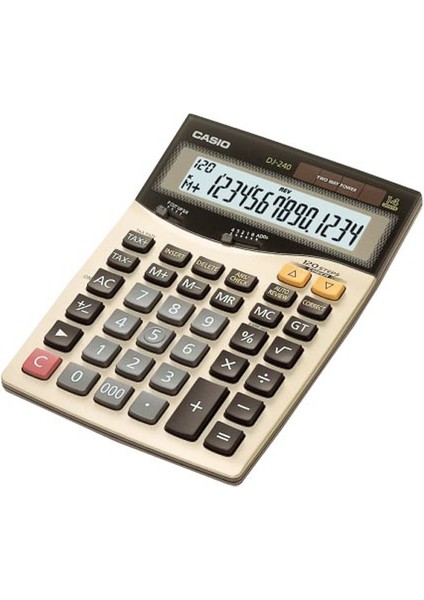 Hesap Makinesi Masa Üstü 14 Hane Check Control DJ-240D Plus