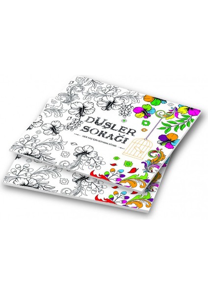 Boyama Kitabı Düşler Sokağı Her Yaş Için Karatay Yayınevi