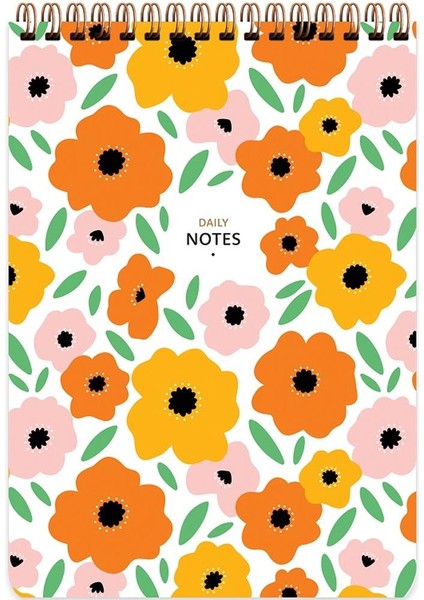 Spiralli Bloknot 17X24 72 Yp Kareli Rengarenk 145461-99