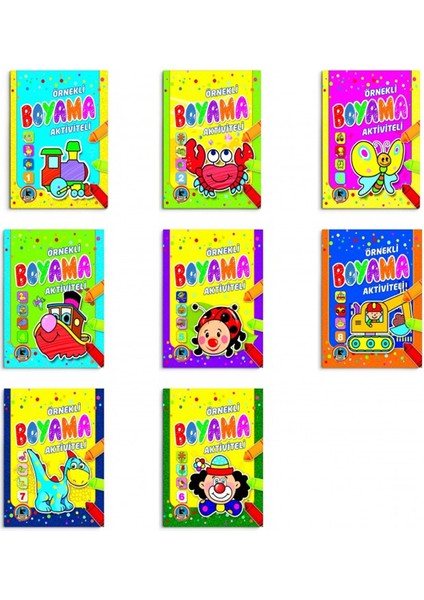 Boyama Kitabı Aktiveli Örneklli 48 Syf Karatay Yayınevi