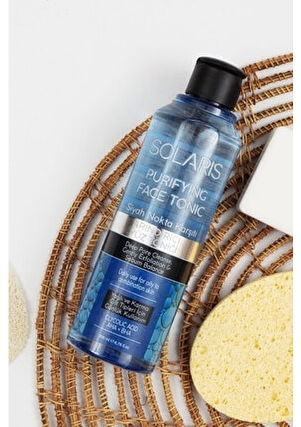 Yüz Temizleme Toniği 200 ml Yeşil Çay Özlü Yağlı Ciltler için Arındırıcı Etkili