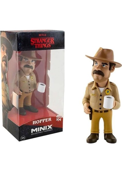 Stranger Things Hopper Koleksiyon Figürü MNX09000