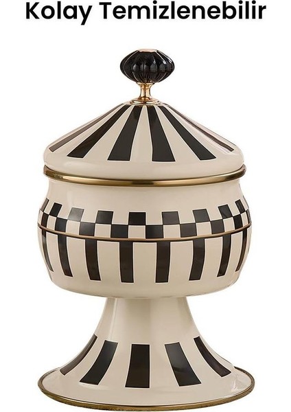 Prime Cream Ayaklı Şekerlik Emaye fırsatları