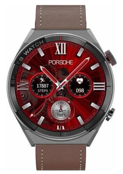 Akıllı Saat Çelik Kordon Çağrı Cevaplama Amoled Ekran Titreşimli Uyku ve Sağlık Takibi indirimleri