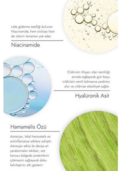 Niacinamide Serum 20 ml Yağlı Ciltler İçin Sıkılaştırıcı ve Dengeleyici modelleri