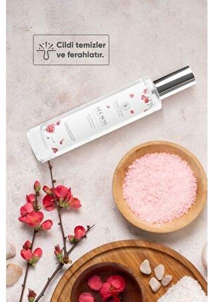 Gül Suyu 100 ml Tüm Cilt Tipleri için Koruyucu Etkili Doğal Yüz Bakım Ürünü