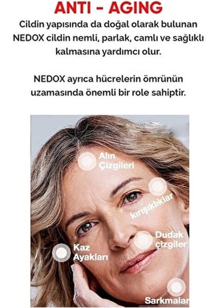 Kırışıklık Karşıtı Bakım Serumu 60 ml Yüz ve Göz Çevresi için Kolajen Etkisiyle