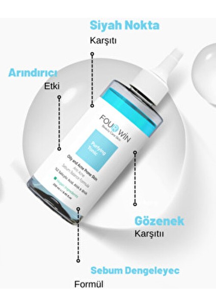 Salisilik Asitli Sıkılaştırıcı Tonik 250 ml Yağlı ve Sivilceli Ciltler için modelleri