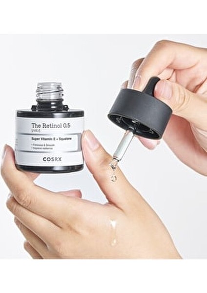 The Retinol 0.5 Kırışıklık Karşıtı Yağ 20 ml Karma Ciltler için Vitamin E ile Zenginleştirilmiş