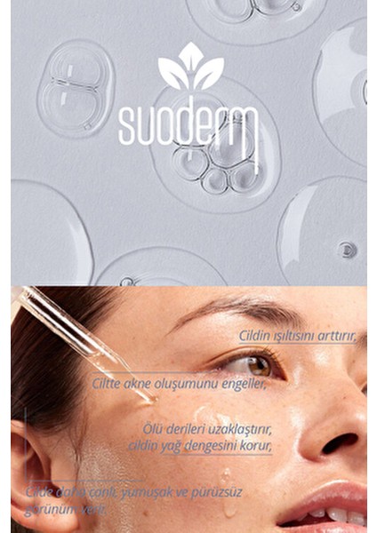 Cilt Bakım Serumu 30 ml Tüm Cilt Tipleri için AHA & BHA ile Akne Karşıtı Etki indirimleri