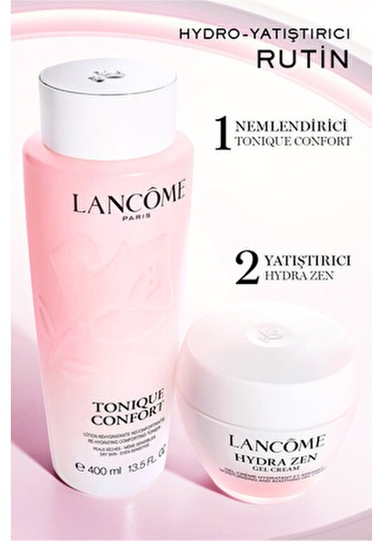 Lancôme Yüz Bakım Tonik Confort 200 ml Stresli Ciltler için Yatıştırıcı Hyaluronik Asit İçerir