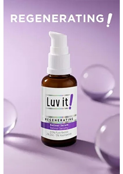 Retinol & Niacinamide Cilt Serumu 30 ml Tüm Cilt Tipleri için Yaşlanma Karşıtı Etki fırsatları