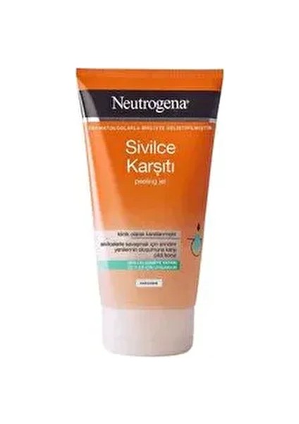 Visibly Clear Peeling Jel 150 ml Hassas Ciltler için Akne Karşıtı Etki fiyatları