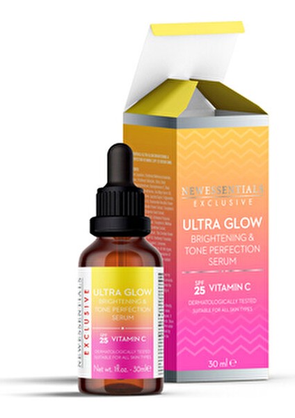 Aydınlatıcı C Vitamini Serum 30 ml SPF 25 Tüm Cilt Tiplerine Uygun Koruyucu Etki