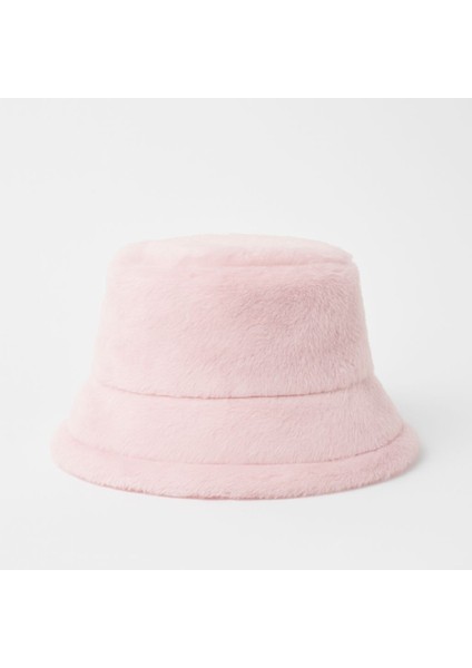 Kadın Peluş Kova Şapka – Kışlık Bucket Model (Içi Astarlı) fiyatları