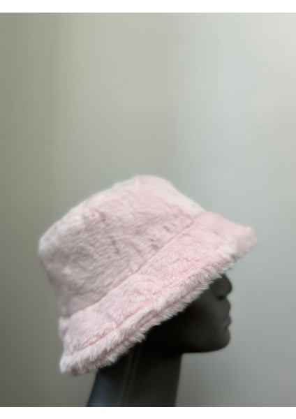 Kadın Peluş Kova Şapka – Kışlık Bucket Model (Içi Astarlı) fırsatları