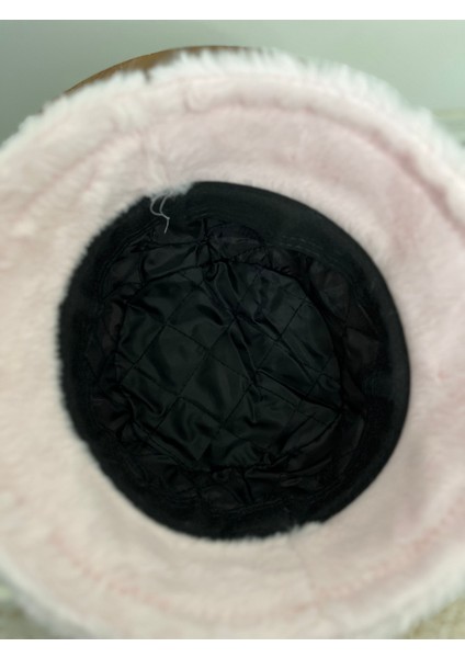 Kadın Peluş Kova Şapka – Kışlık Bucket Model (Içi Astarlı) indirimleri