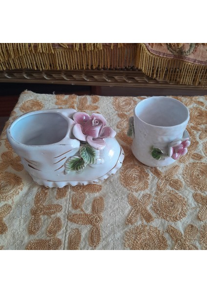 Antika Seramik Dekor Objeler