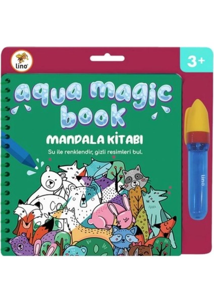 Sihirli Boyama Kitabı Aqua Magic Book Mandala TFL-1003