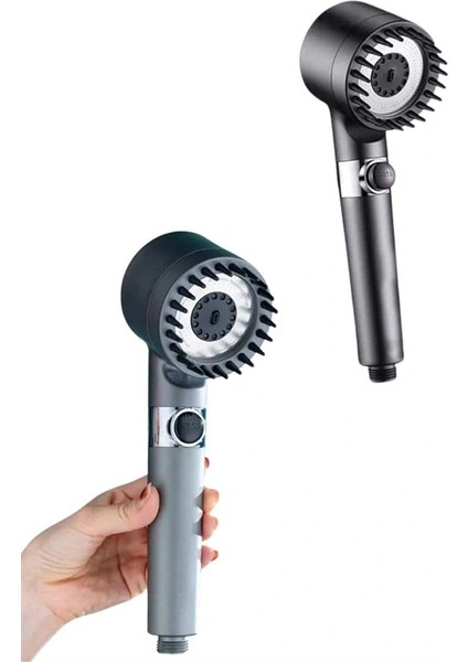 Masaj Etkili Turbolu Çok Fonksiyonlu Filtreli Duş Başlığı Yeni Nesil indirimleri