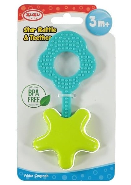 Oyuncak Yıldız Çıngırak (Star Rattle ) 04130