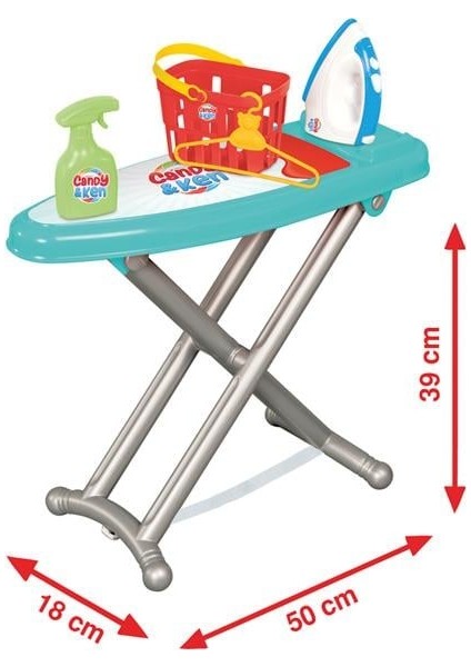 Dede Oyuncak Candy & Ken Ütü Seti 01512