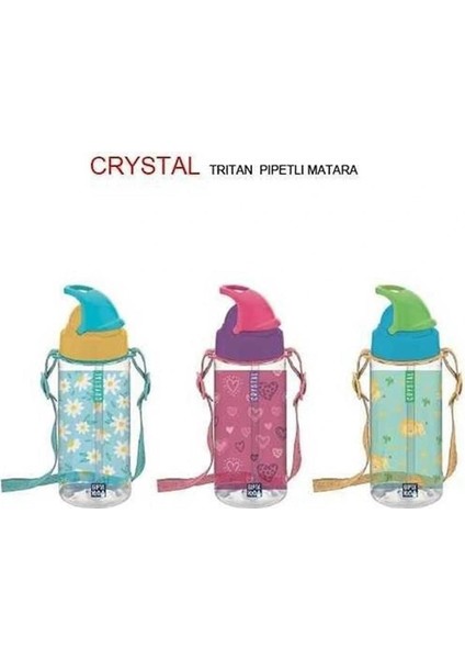 Matara Crystal Tritan Desenli Pipetli 500 cc K7507