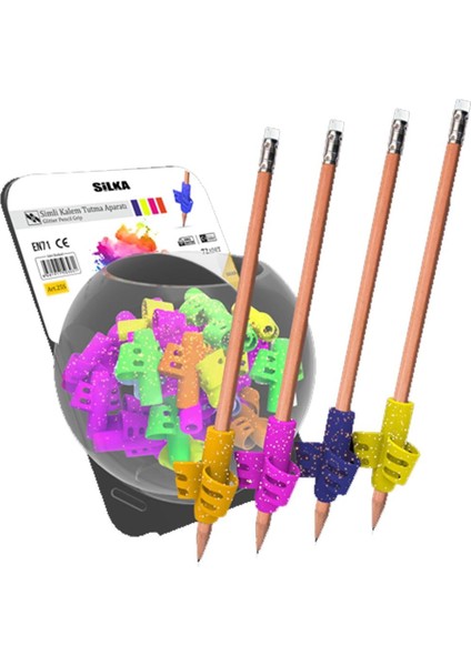 Kalem Tutacağı Simli 72 Li Art.25