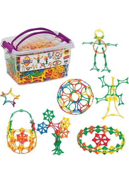 Oyuncak Kelebek Puzzle Box 480 Parça