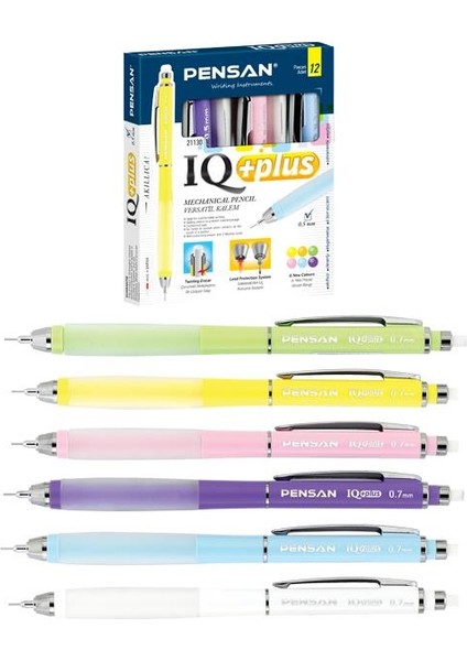 Versatil Kalem Iq Plus 0.7 mm 5 Renk 21130