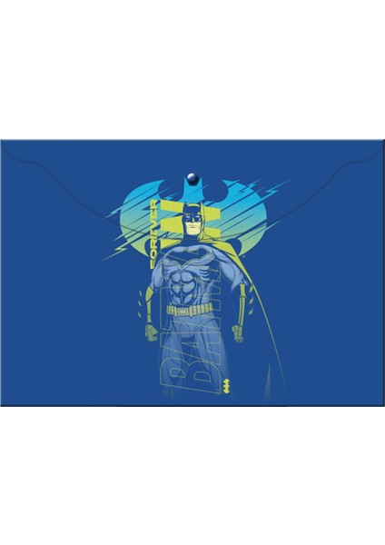Çıtçıtlı Dosya Plastik Batman A4 120770-09
