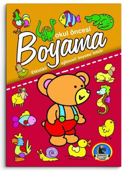 Boyama Kitabı Okul Öncesi Dev Boy Karatay Yayınevi