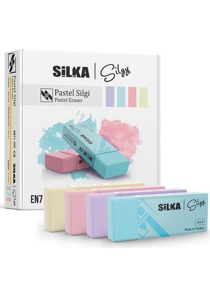 Öğrenci Silgisi Pastel 20 Li Art.4