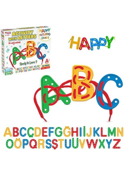 Oyuncak Harflerle Aktivite 03673