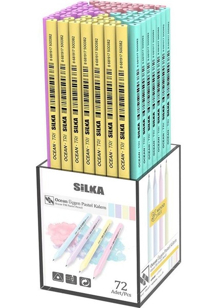 Kurşun Kalem Ocean Pastel Üçgen 72 Li Kl1.tsp