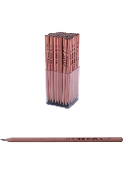 Kurşun Kalem Natural Köşeli 12210